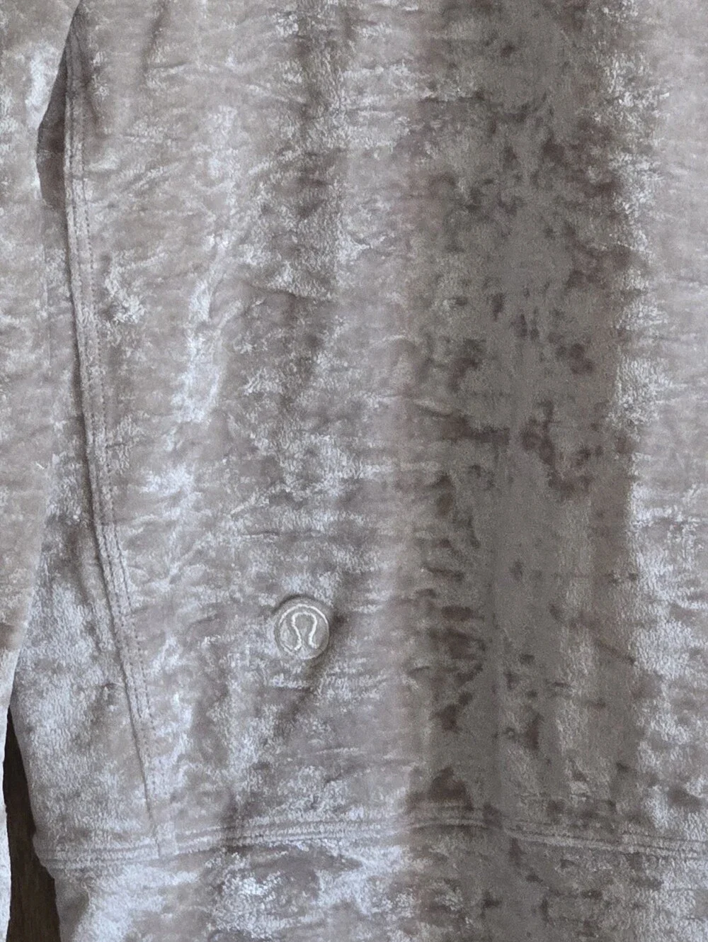 Lululemon Warm Down Crew Long Sleeve Chrome